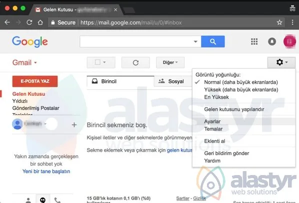 E-Posta Hesabını Gmaile Yönlendirme
