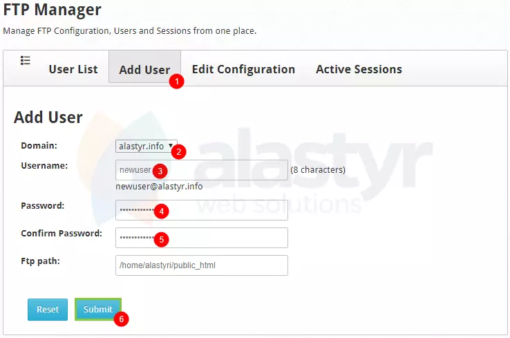 Centos FTP Kullanıcı Oluşturma