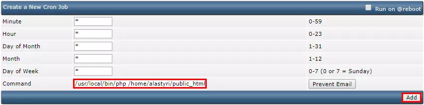 DirectAdmin CronJob Oluşturma (2)