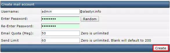 DirectAdmin Mail Oluşturma (3)