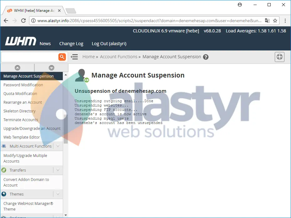 Web Sitesi Askıya Nasıl Alınır