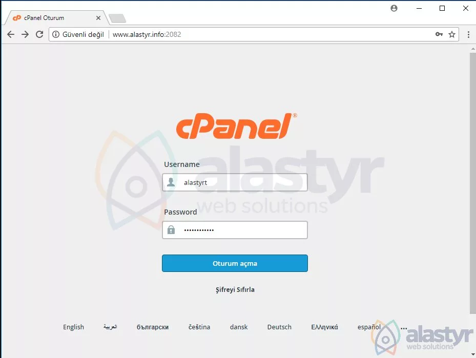 mysql veritabanı oluşturma