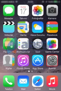 iphone mail kurulumu