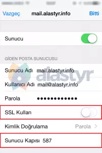 iphone mail nasıl kurulur