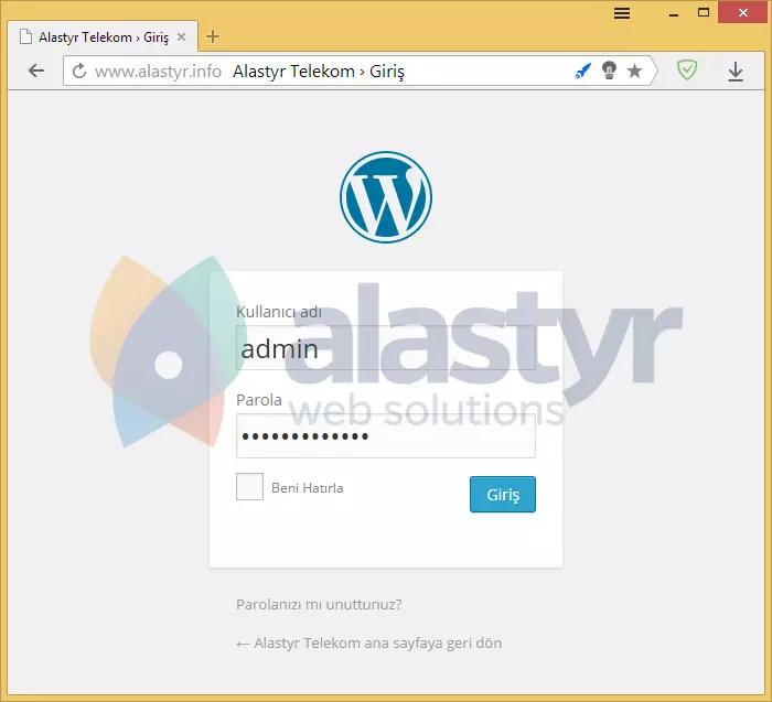 wordpress kalıcı bağlantı