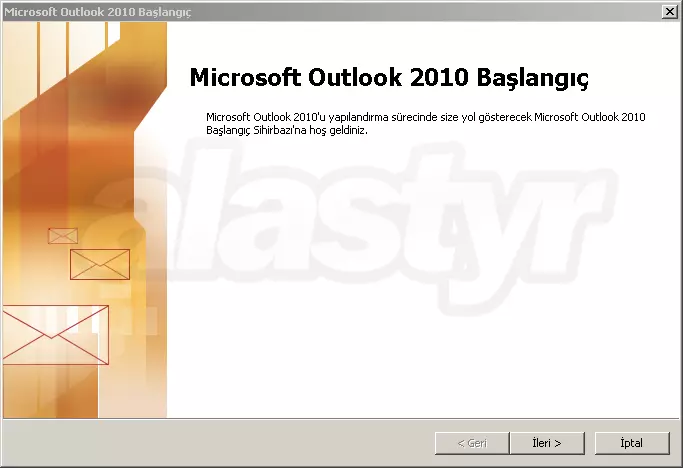 Outlook 2010 E-mail Kurulumu