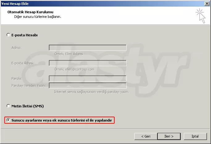 Outlook 2010 E-mail Ayaları