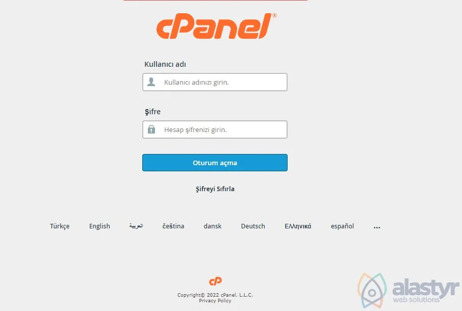 cpanel'de PHP sürüm değiştirme