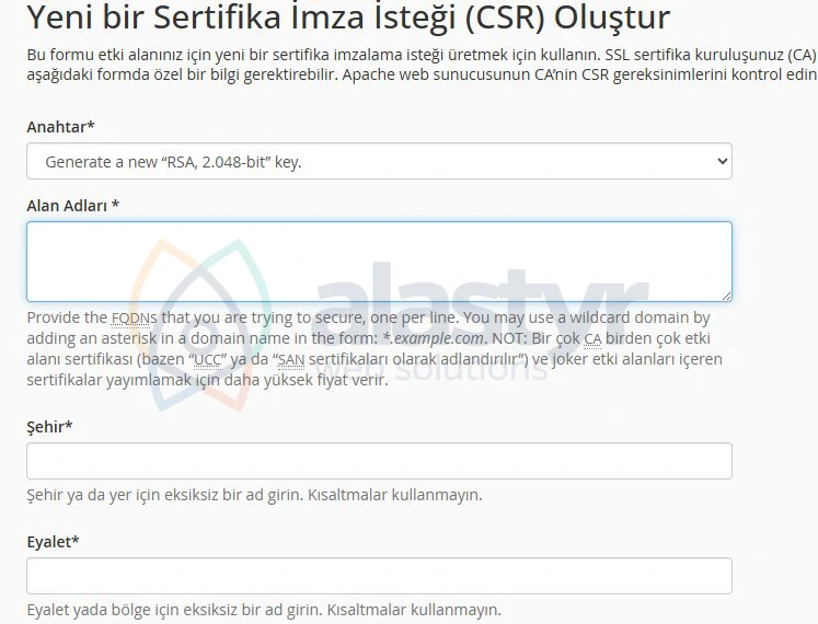 cPanel'de SSL Sertifikası Nasıl Kurulur?
