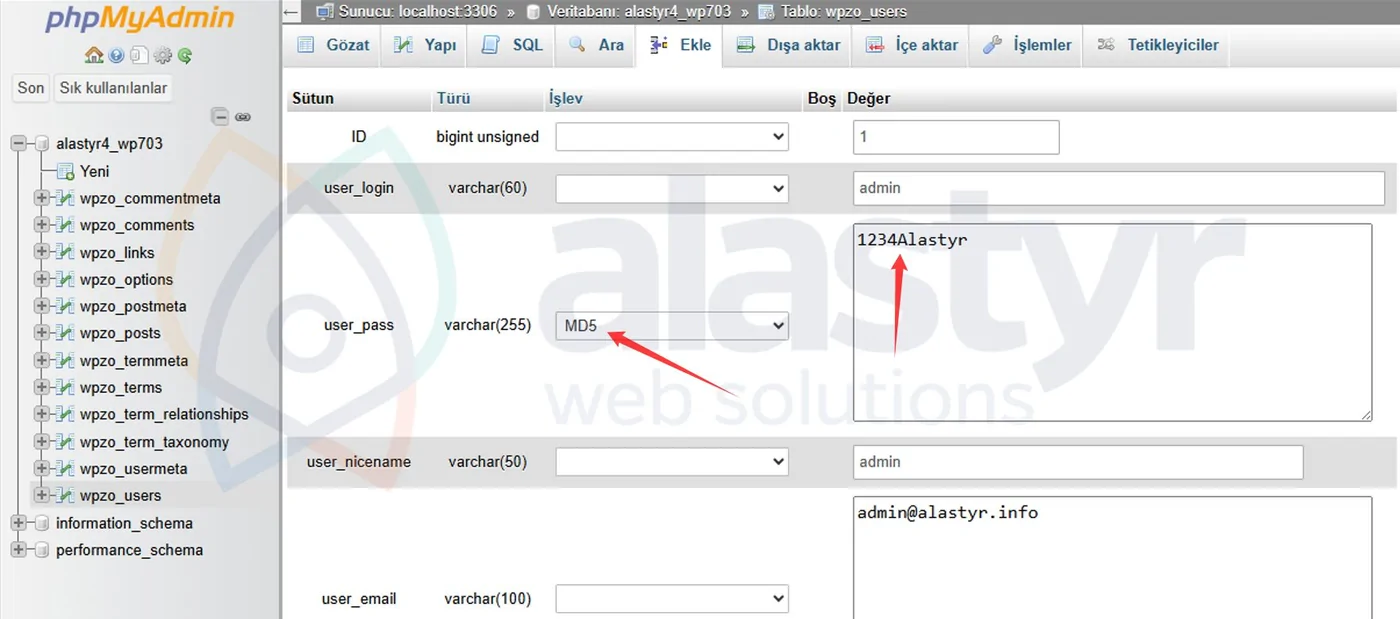 WordPress Şifresi Nasıl Değiştirilir?