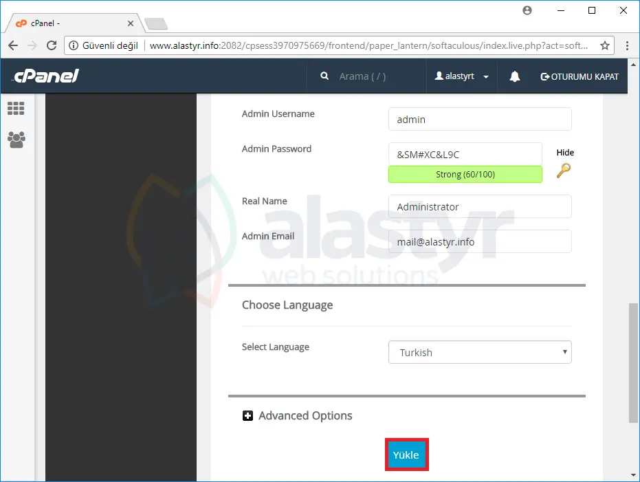 tek tıkla joomla kurulumu (5)