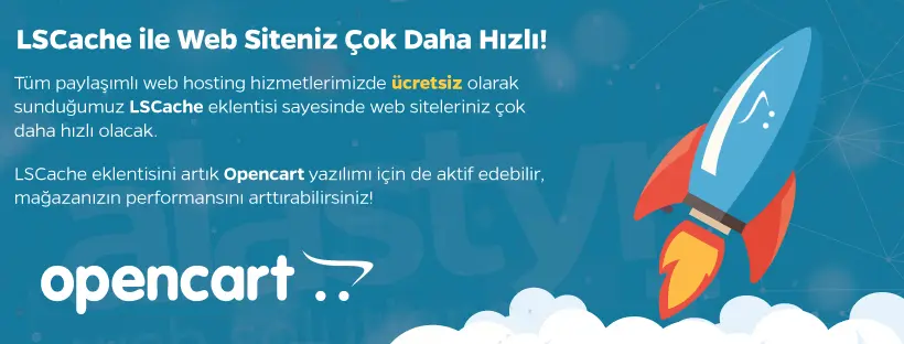 LiteSpeed Cache ile Daha Hızlı OpenCart