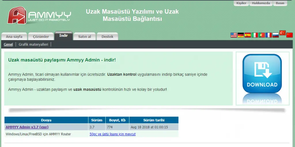 Uzaktan Bağlantı Programı