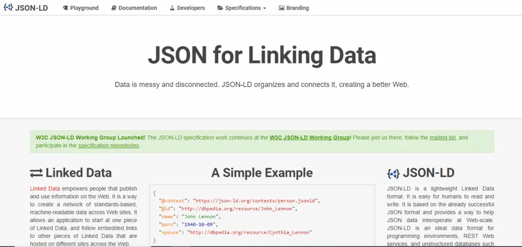 JSON-LD
