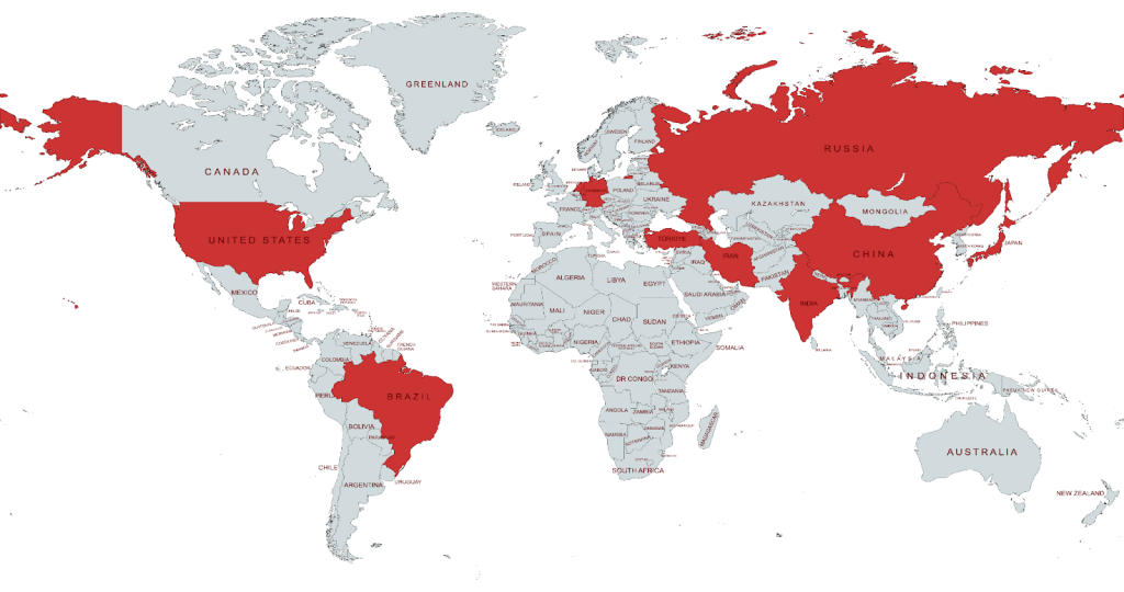 En çok siber saldırı yapan ülkeler 