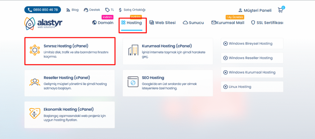web hosting