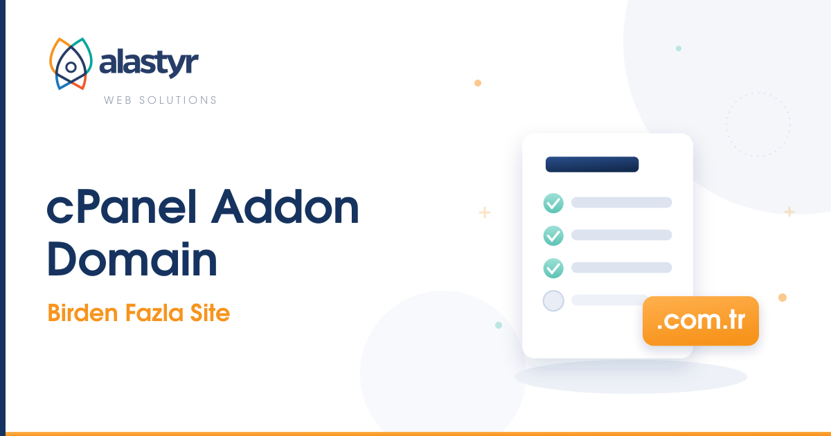 cPanel Addon Domain: Tek Hesapta Birden Fazla Site