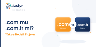 .com mu .com.tr mi? Türkiye Hedefli Projeler İçin Doğru Seçim