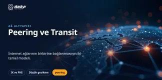 Peering ve Transit Nedir? İnternet Ağları Nasıl Bağlanır?