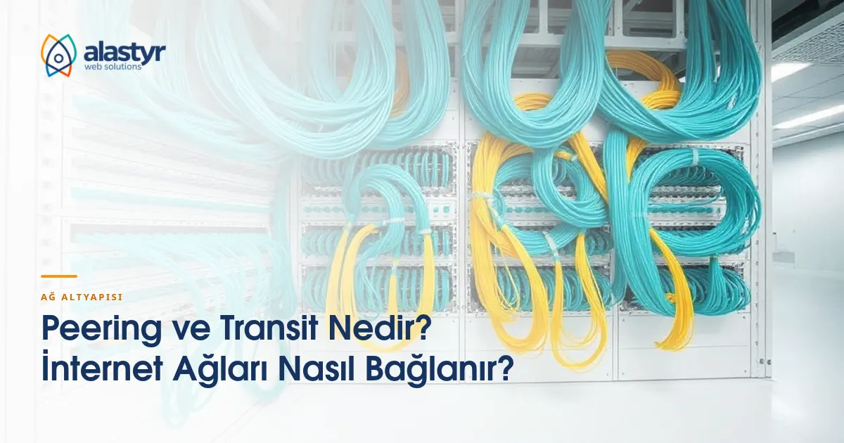Peering ve Transit Nedir? İnternet Ağları Nasıl Bağlanır?