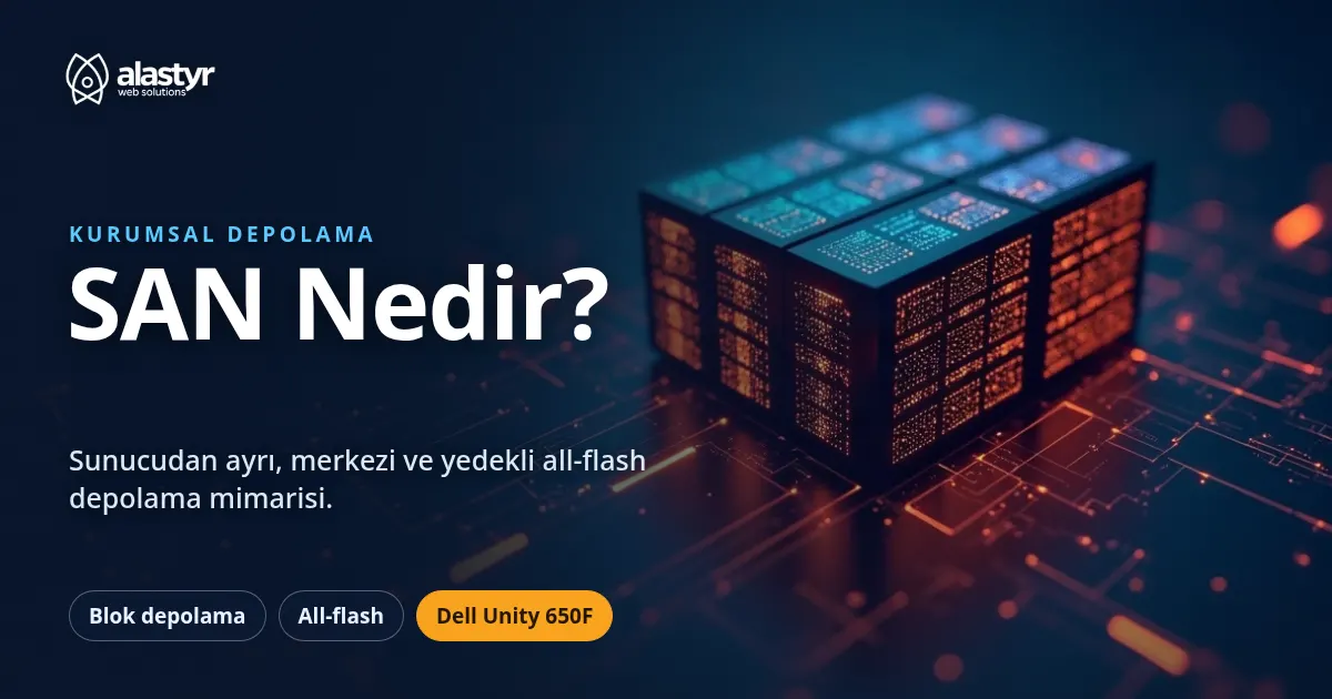 SAN (Storage Area Network) Nedir? Kurumsal Depolama