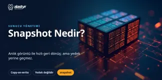 Snapshot (Anlık Görüntü) Nedir? Yedekten Farkı Nedir?